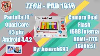 Unboxing & Review - Tablet TECH-PAD 1016 10´´