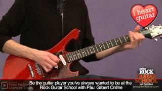 I Heart Guitar Exclusive: Paul Gilbert Lesson