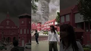 EHHH⁉ Twin Tornadoes spotted in Melaka⁉