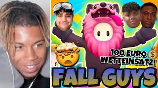 FALL GUYS WETTEN 100€ WETTEINSATZ! mit Eli, Willy & Micha | SIDNEYEWEKA