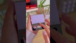watching netflix on my samsung z flip 4 cover screen #galaxyzflip4 #zflip4