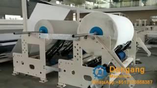 Dongang Toilet tissue paper Maxi roll rewinding machine