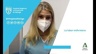 La labor enfermera del Hospital Regional Universitario de Málaga