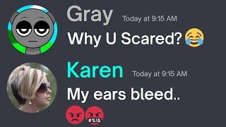 When A Karen Plays SPRUNKI for the First Time… | KAREN RAGE ON SPRUNKI