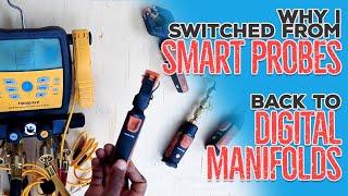 Why I switched from testo smart probes to fieldpiece 480 manifolds