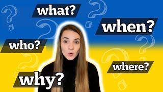 ASKING QUESTIONS IN UKRAINIAN: Learn how to say basic question words and speak Ukrainian faster