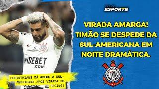 De virada, Corinthians perde pro racing e da adeus a copa sul americana