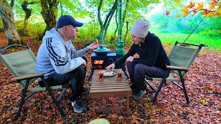 CAMPING AND DELICIOUS MEALS IN AUTUMN VIEW | CAMPING VIDEOS