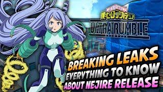 *BREAKING LEAKS* EVERYTHING NEJIRE YOU NEED TO KNOW BEFORE RELEASE IN MY HERO ULTRA RUMBLE