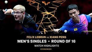 Felix Lebrun vs Xiang Peng | MS R16 | China Smash 2024