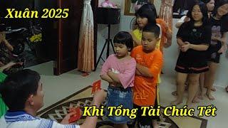 Khi Tổng Tài lì xì Tết cho các em #tết_2025