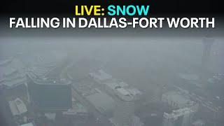 LIVE: Dallas-Fort Worth cameras as snow, wintry mix fall