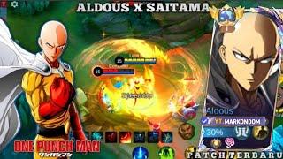 New!! Script Skin Aldous X Saitama No Password | Full Effect & Voice | Script Aldous Custom Terbaru