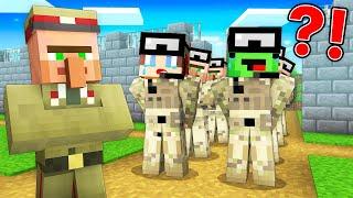 How Mikey and JJ Went to ARMY CAMP in Minecraft (Maizen)