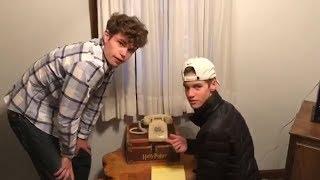 Rotary Phone Stumps Two Teenage Boys in Hilarious Bet