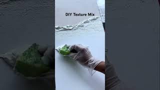 DIY texture mix using plaster of paris #painting #texturedartwork #plaster #texture