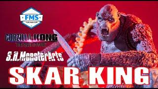 S.H.Monsterarts SKAR KING Figure Review #godzillaxkongthenewempire #shmonsterarts #godzilla