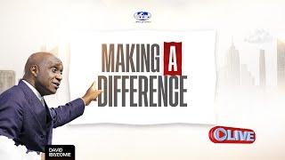 Making a Difference | Thursday, 17th October 2024