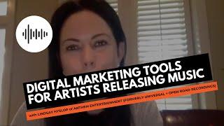 Digital Marketing Tools for Artists Releasing Music