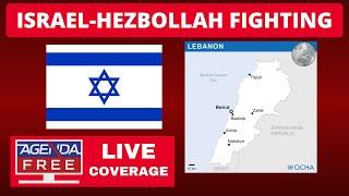 Israel-Hezbollah Fighting - LIVE Breaking News War Coverage (Ground Invasion of Lebanon Soon?)