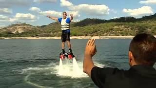 Deportes acuáticos en el pantano de San Juan