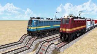 Railroad crossing simulator game ||railroad crossing game video - train game pc