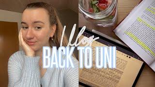 BACK TO UNI VLOG // 4. Semester Medien und Kommunikation // Lorena Maria