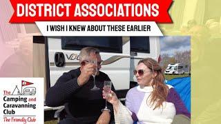 Camping and Caravan Club-District associations for beginners