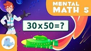 Multiplying Tens and Hundreds  MENTAL MATH for Kids  Episode 5