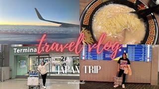 Let’s go to Japan  - Dubai to Osaka + Trying the famous Ichiran Ramen  | Catarina Biia