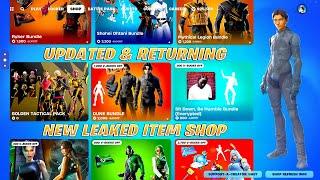 ALL NEW Fortnite UPDATED & RETURNING Item Shops (Gaming Legends, Dune Set, Golden Pack, Icon Series)