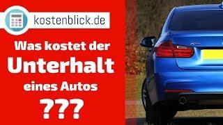 Was kostet der Unterhalt eines Autos? - Alle Kosten und Wissenswertes im Überblick