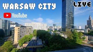  RELAXING WARSAW CITY SOUND / Travel Around The World #travel #subscribe #warsaw #warsaw #poland