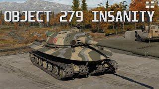 INSANE BATTLE USING OBJECT 279 - War Thunder (2K 60FPS NO COMMENTARY GAMEPLAY)