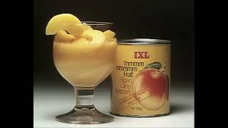 IXL Can of Peaches Commercial circa 1980 Australia