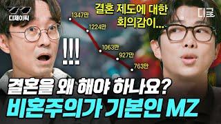 [#알쓸인잡] (1시간) MZ세대에서 비혼주의가 늘어난 이유는? 부모세대와 다른 그들이 제시하는 새로운 결혼관