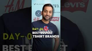 Top 3 T-Shirt Budget Brands  | HIGH QUALITY #shorts