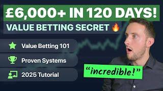 £6,000 Profit in 120 Days – Proven EV Sports Betting Strategy (Bet365)