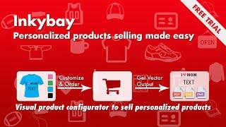 Inkybay visual product configurator to sell personalized products