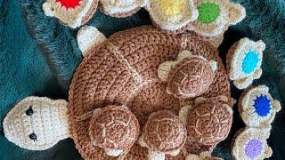 Elevate your turtle memory game with this simple embroidery.