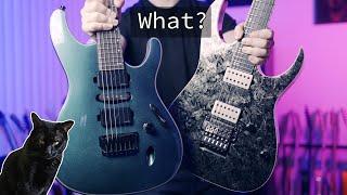 Ibanez RG vs S Body Shape Discussion Comparison | Arched vs Flat Top Guitars