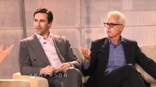 Jon Hamm & John Slattery Talk 'Mad Men' Martinis