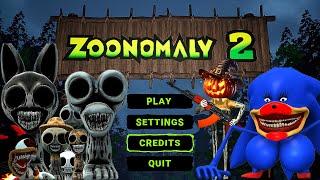 Zoonomaly 2 Official Game Play | All the sprunki monsters at the zoo! New Sonic Tapes EYX, Halloween