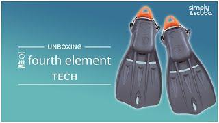 Fourth Element Tech Fins | Unboxing | @simplyscuba