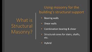 Tips for Optimizing Structural Masonry