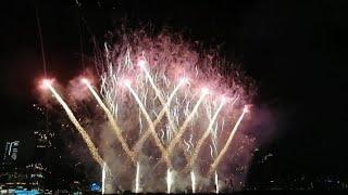 Hongkong New Year's Fireworks Show 2025 #recheljoyvlogs #buhayofwhongkong #shortvideo  #fireworks