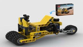 LEGO Technic Mini Road Roller 42197 Alternative.