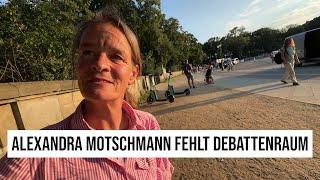 03.08.2024 Berlin Keine Querdenker auf #Querdenken-Bühne: Alexandra Motschmann fehlt Debattenraum