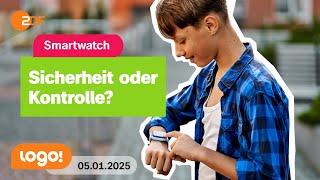 Smartwatches für Kinder: Sollten Eltern immer wissen, wo ihr seid? | logo!-Nachrichten vom 05.01.25