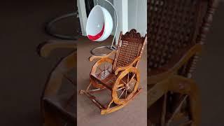 Sheesham Wood Rocking chair design #rockingchairs #chairs#shorts